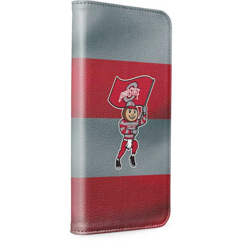 Ohio State University OSU Buckeyes Flag iPhone 15 Pro Folio Case